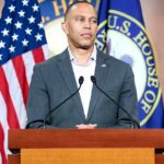 Hakeem Jeffries defied as two House Democrats back Republican rule vote