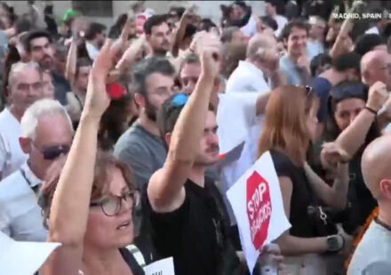 Housing crisis fuels Madrid protest