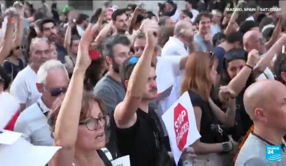 Housing crisis fuels Madrid protest