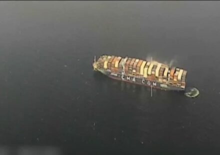 Iran claims strike on US ship in Strait of Hormuz as fighting escalates