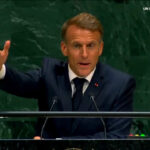 Israel denounces Macron's UN remarks