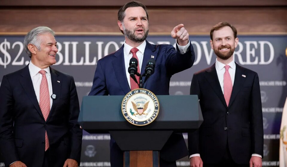 JD Vance removes 750,000 fraudulent Obamacare recipients, saves $2.2B