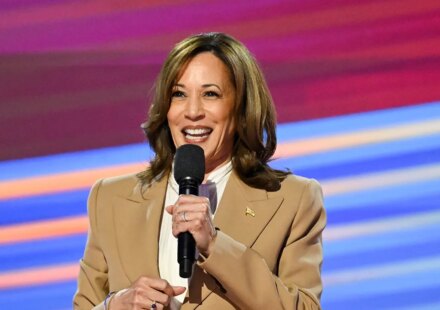 Kamala Harris uses flower analogy to explain social media algorithms