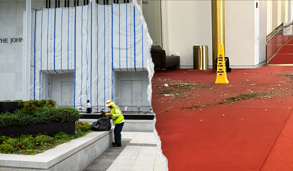 Kennedy Center ceiling collapse cited as proof of renovation needed led by Trump