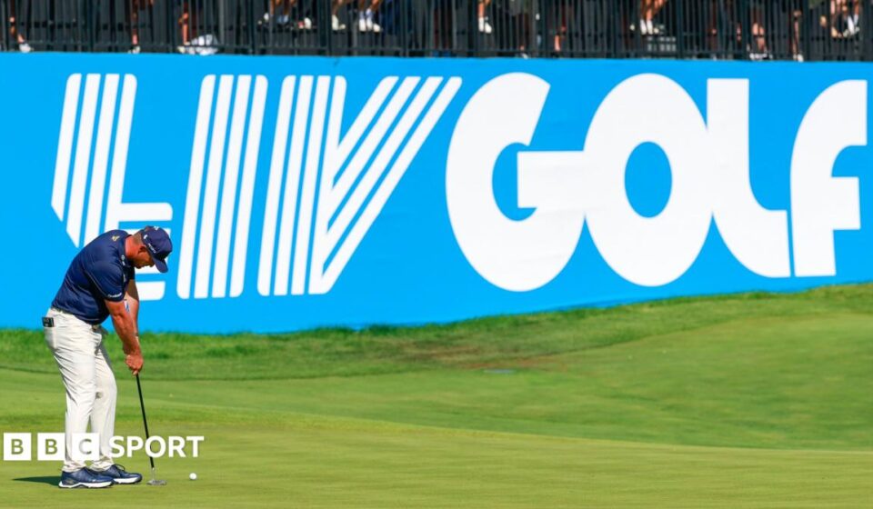 LIV Golf: Players free to leave after competition files for bankruptcy protection