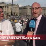 Leo XIV in France: 700,000 crowd attend Pope mass in central Paris