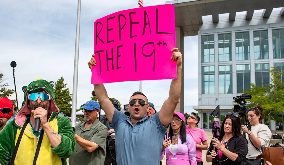 Lindsay Clancy trial sparks online calls to repeal 19th Amendment