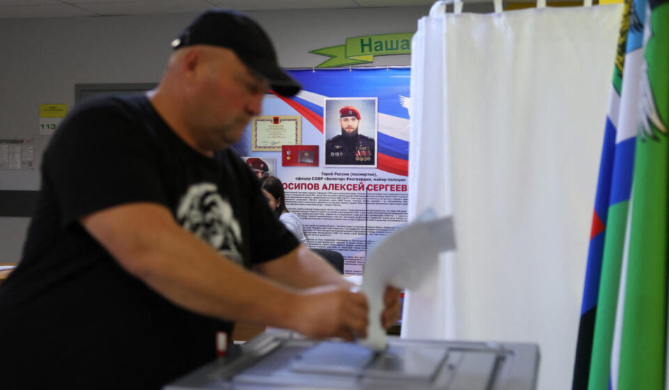 Live: Russian election enters final day in shadow of war in Ukraine