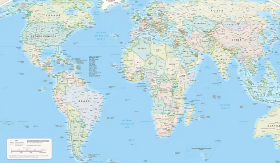 Los colores y el tamaño de Cuba según los mapas de Trump y la ONU