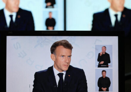 Macron says 'CIA did not ​inform French services' of possible Russian drone attacks