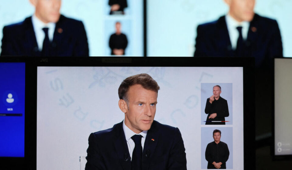 Macron says 'CIA did not ​inform French services' of possible Russian drone attacks