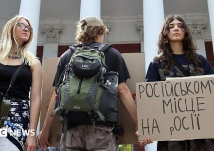 Majority Russian-speaking city in Ukraine considers language ban in the arts