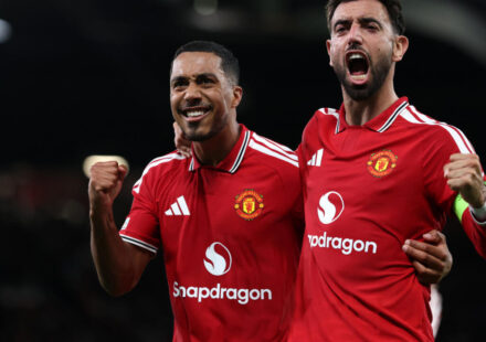 Manchester United thrash Sabah in Champions League return as Fabregas's Como shine on European debut