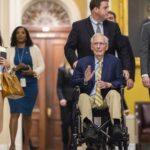 Mitch McConnell returns to Senate after three-month health absence