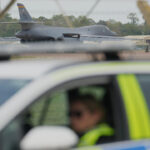 Mystery over UK airbase scare as police find 'quantity of petrol' but no explosives