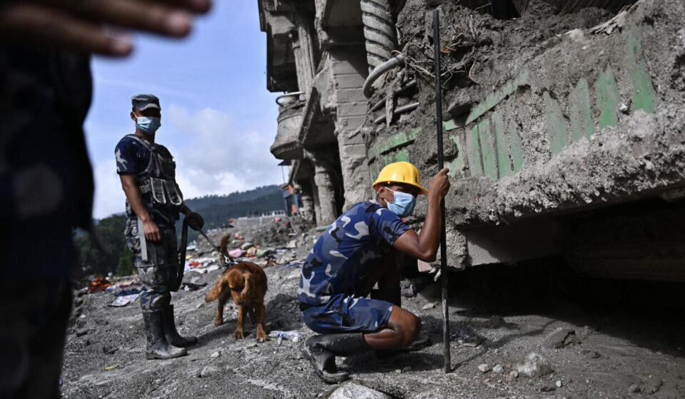 Nepal rescuers race to free dozens trapped in hydropower tunnels