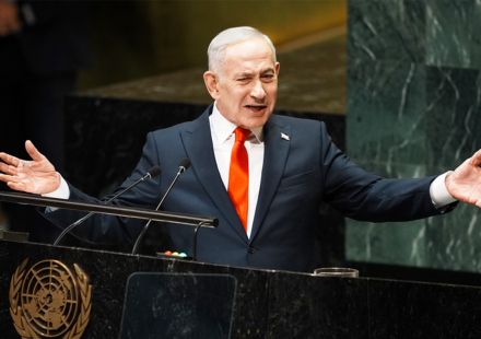 Netanyahu calls UN delegates moral cowards at UN General Assembly