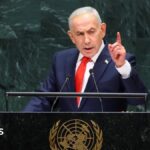 Netanyahu defends Israeli military actions in Middle East in UN speech