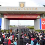 North Korea and Russia open first road bridge linking the two countries