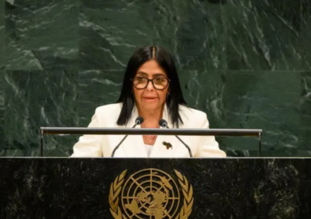 ONU: Delcy Rodríguez promete comicios y destaca la relación con Trump