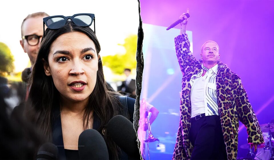 Ocasio-Cortez defends Macklemore, slams Robert Kraft over Ed Sheeran tour drop