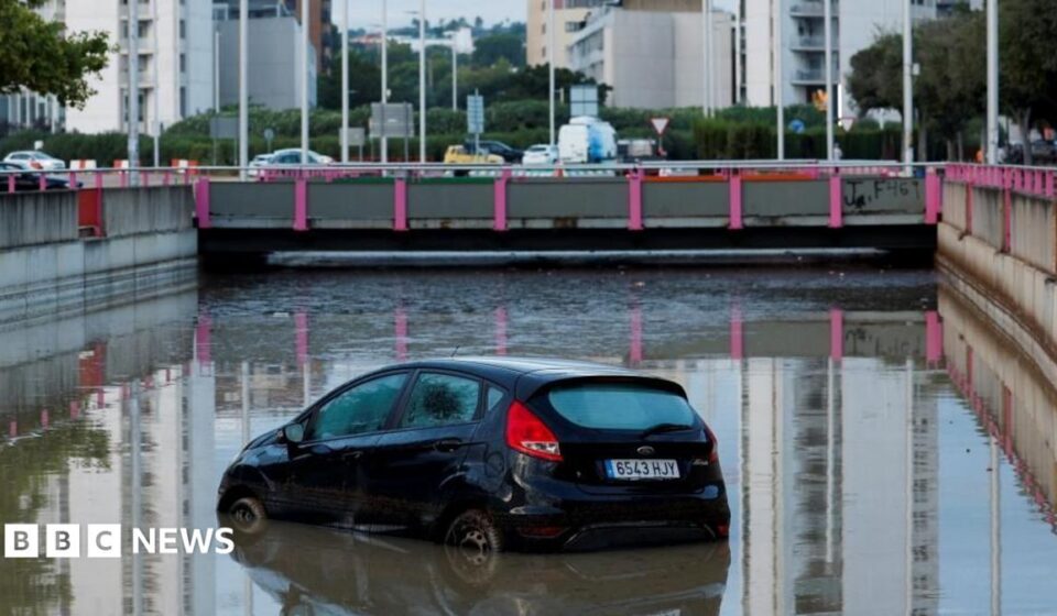 One dead after torrential rain and flash floods hit Barcelona region