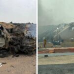 Photos show widespread damage at US sites from Iranian attacks