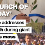 Pope Leo XIV addresses youth at giant Paris Mass