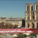 Pope Leo XIV leads Vespers at Notre-Dame Cathedral in Paris