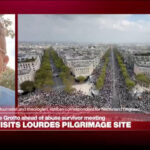 Pope Leo continues his visit to France in Lourdes