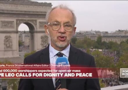 Pope Leo set for largest event of France tour as Paris crowds swell