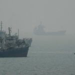 Projectile hits tanker as it enters the Strait of Hormuz