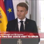 REPLAY: France's Macron calls for 'stronger Europe' on Spain trip