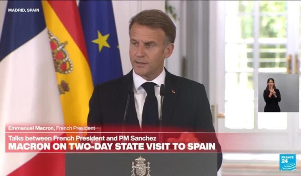 REPLAY: France's Macron calls for 'stronger Europe' on Spain trip