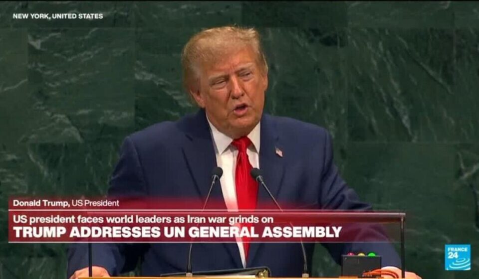 REPLAY: Trump defends Iran war, attacks ICC in UN speech