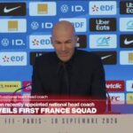 REPLAY: Zidane names first squad as France manager