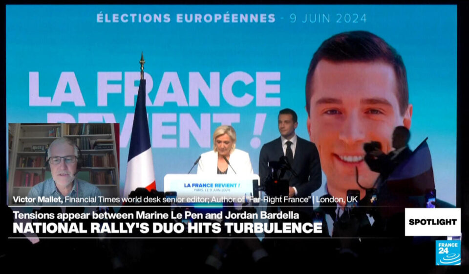 RN 'breach': Amid 'severe' differences with 'bright, young' Bardella, Le Pen 'dictates party line' - Spotlight