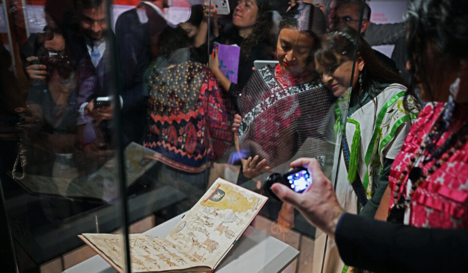 Rare Aztec manuscript returns to Mexico on loan after nearly two centuries in France