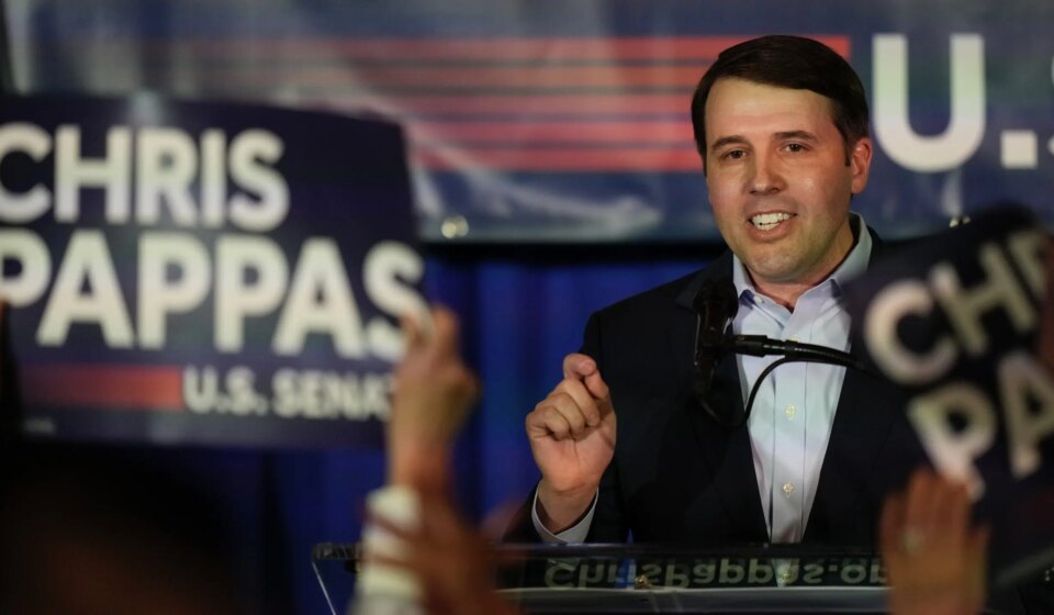 Rep. Chris Pappas wins NH Democratic Senate primary to face Sununu
