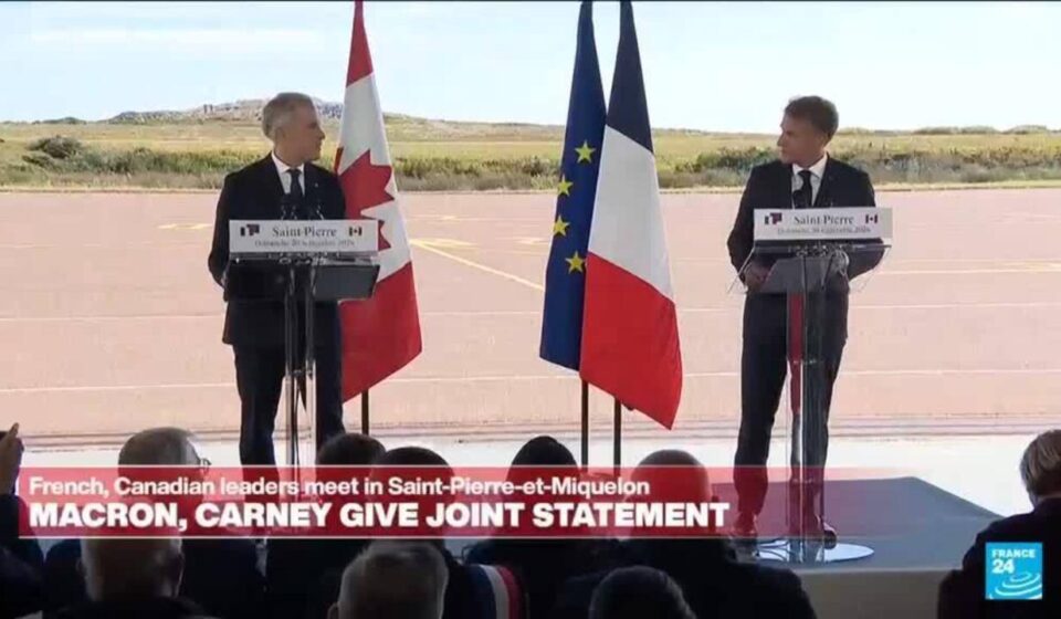 Replay: Macron, Carney hail new chapter on France-Canada ties at St. Pierre and Miquelon meeting