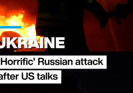 Russia pounds Kyiv, ending three-day halt for US talks