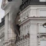 Russian drone hits Ukranian security headquarters, Zelensky says