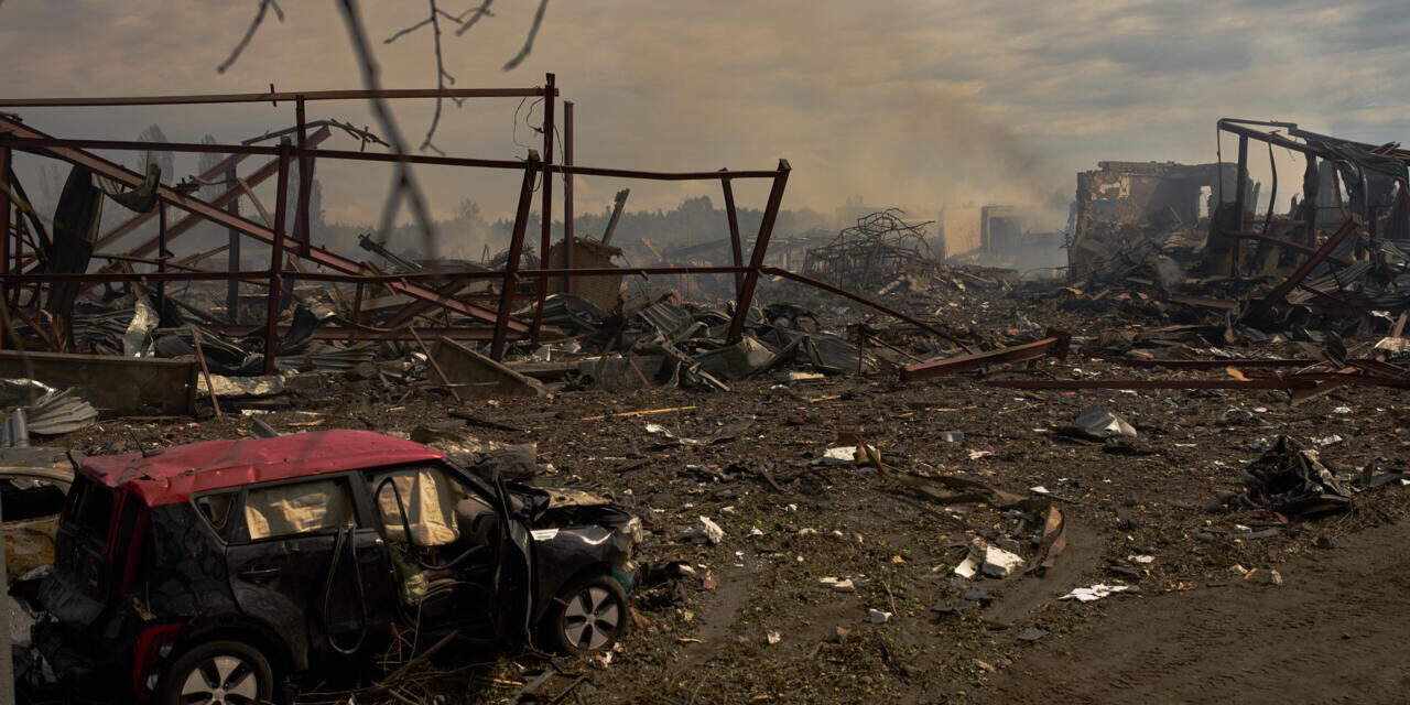Russian missile and drone attack on Kyiv kills at least four