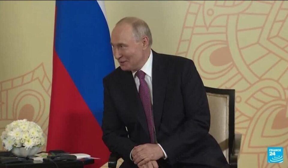 Russia's Putin arrives in India as BRICS leaders begin talks