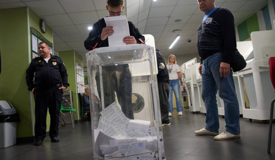 Russia's ruling party on track to win election after Ukraine's drone attacks on Moscow