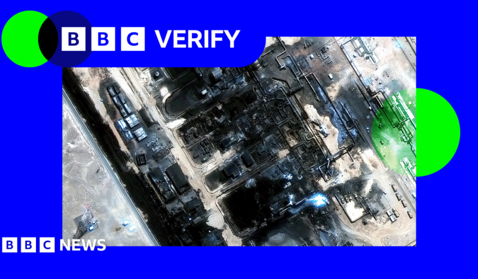 Saudi Arabia: Satellite image reveals major damage that shut crucial oil pipeline