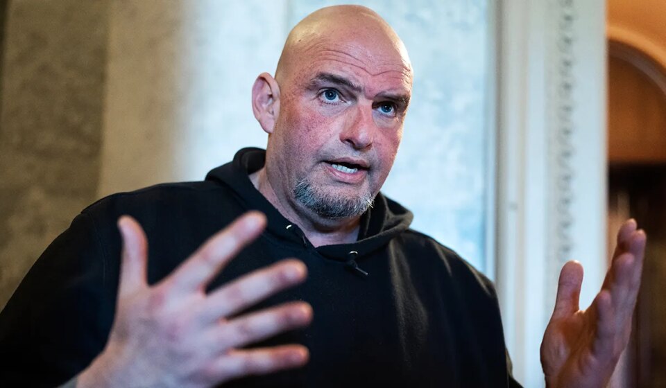 Sen. John Fetterman calls leaked staff texts report a smear campaign