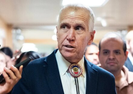 Senate Republican Thom Tillis presses for Trump to replace War Secretary Hegseth