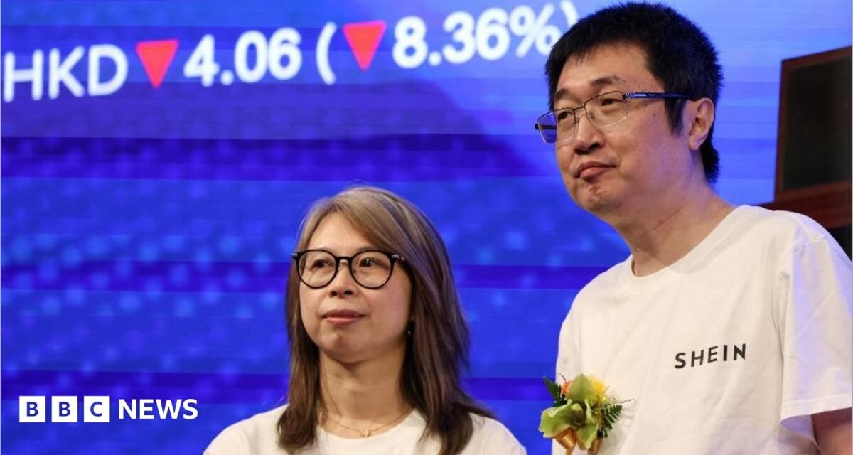 Shein shares slide in long-awaited stock market debut