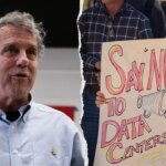 Sherrod Brown took Google PAC money while running anti-data center ads